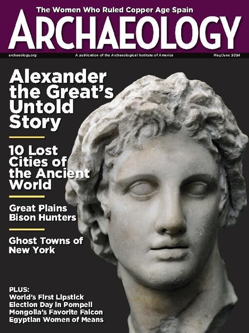 Title details for ARCHAEOLOGY by Archaeological Institute of America - Wait list